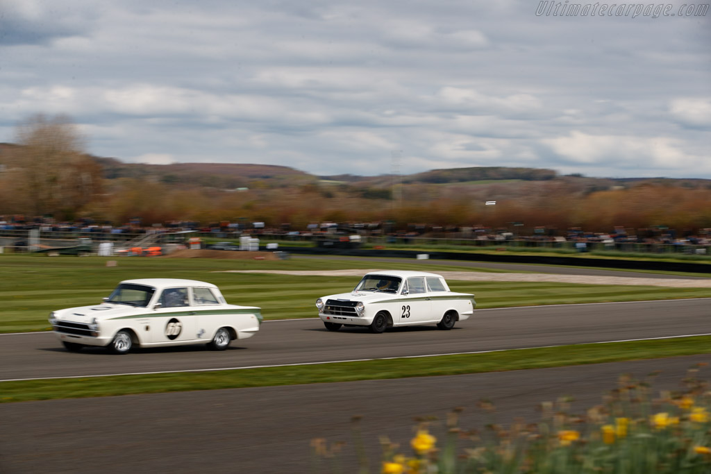 Lotus Cortina Mk1  - Entrant: Andrea Stortoni - Driver: Andrea Stortoni / Emanuele Pirro - 2023 Goodwood Members' Meeting