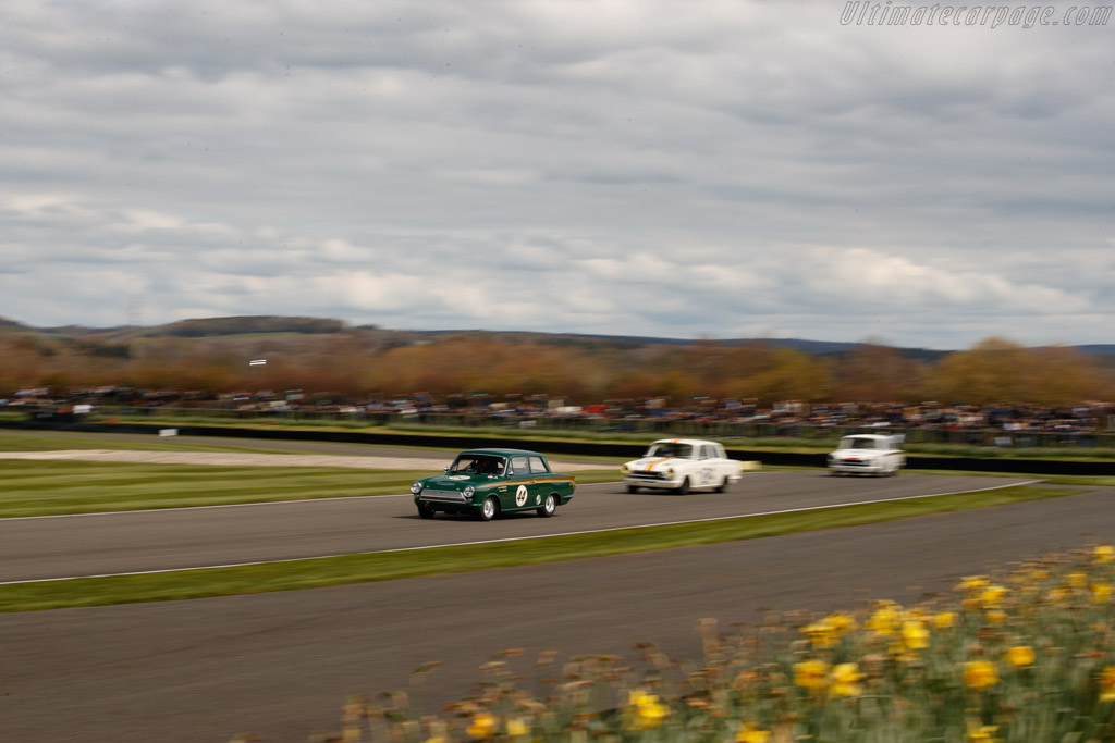 Lotus Cortina Mk1  - Entrant: Andrew Jordan - Driver: David Dickenson / Andrew Jordan - 2023 Goodwood Members' Meeting