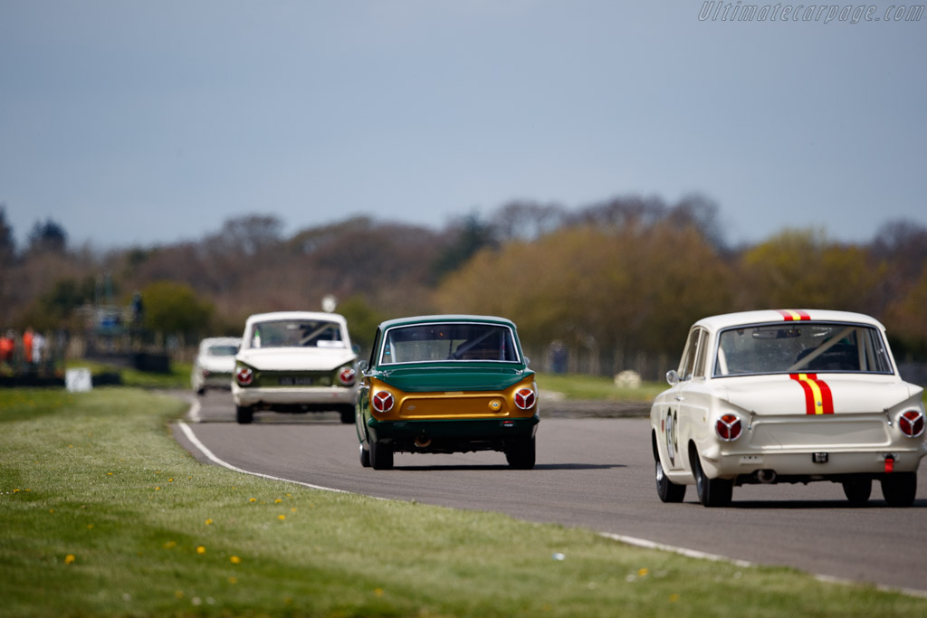 Lotus Cortina Mk1  - Entrant: Andrew Jordan - Driver: David Dickenson / Andrew Jordan - 2023 Goodwood Members' Meeting