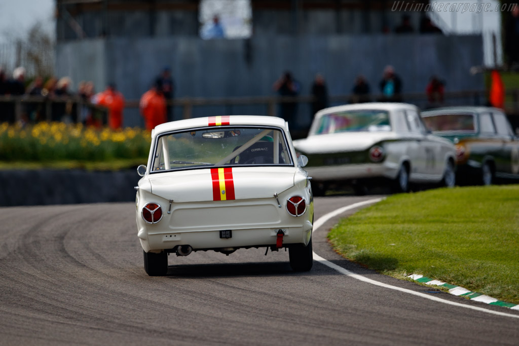 Lotus Cortina Mk1  - Entrant: Shaun Lynn - Driver: Shaun Lynn / Andy Priaulx - 2023 Goodwood Members' Meeting