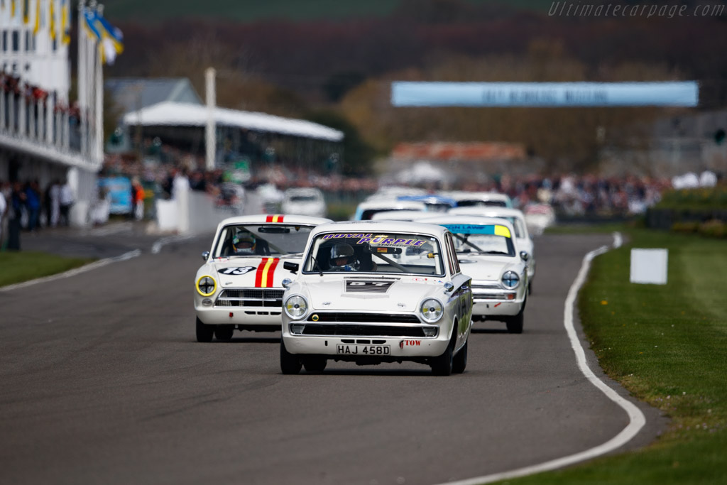Lotus Cortina Mk1  - Entrant: Mike Gardiner - Driver: Josh Cook / Mike Gardiner - 2023 Goodwood Members' Meeting
