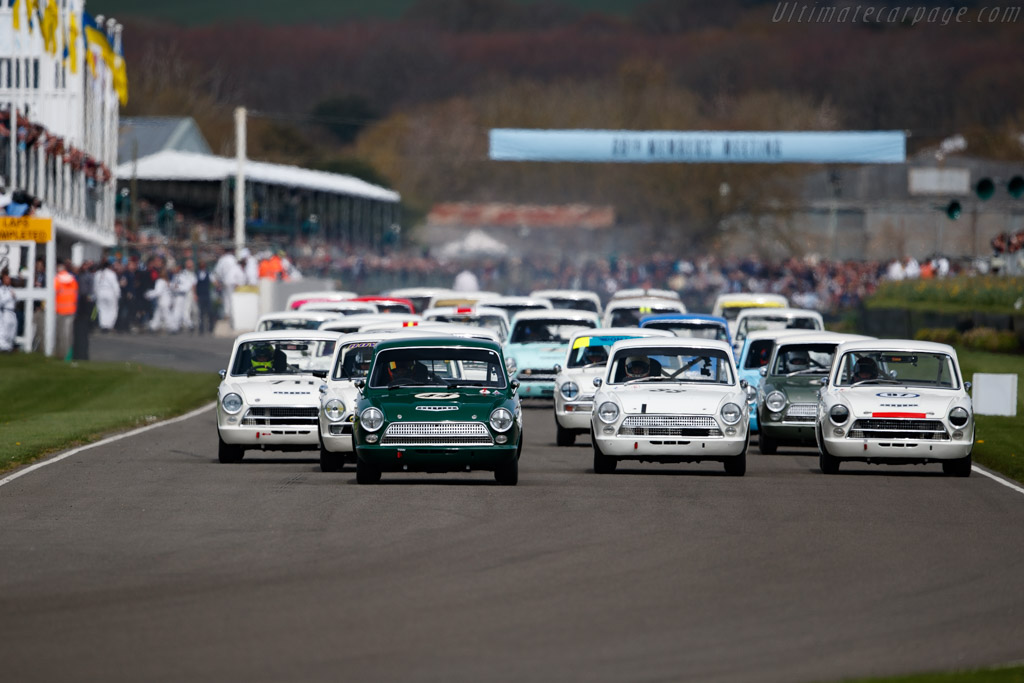Lotus Cortina Mk1  - Entrant: Andrew Jordan - Driver: David Dickenson / Andrew Jordan - 2023 Goodwood Members' Meeting