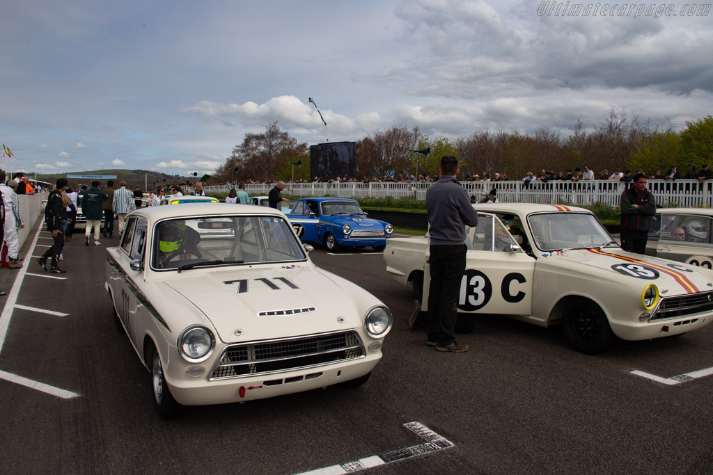 Lotus Cortina Mk1  - Entrant: Guy Smith - Driver: Guy Smith / Ben Clucas - 2023 Goodwood Members' Meeting
