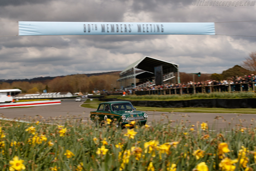 Lotus Cortina Mk1  - Entrant: Andrew Jordan - Driver: David Dickenson / Andrew Jordan - 2023 Goodwood Members' Meeting