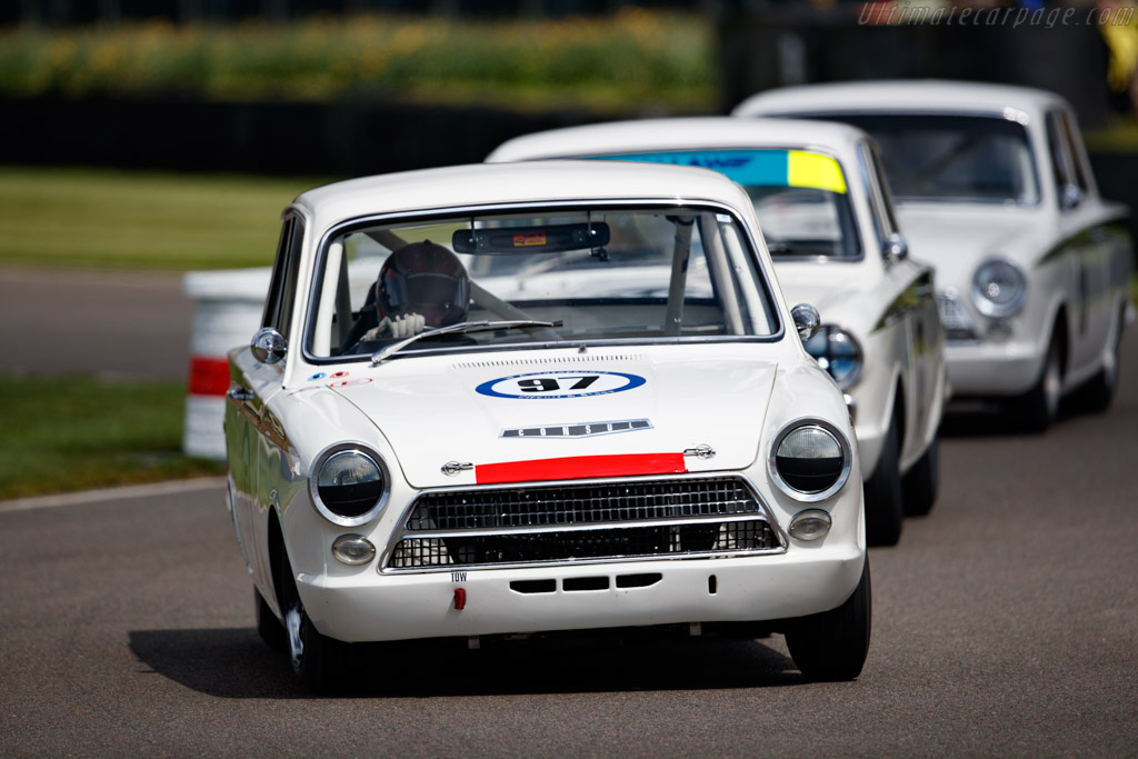 Lotus Cortina Mk1  - Entrant: Mark Drain - Driver: Mark Drain / Steve Soper - 2023 Goodwood Members' Meeting