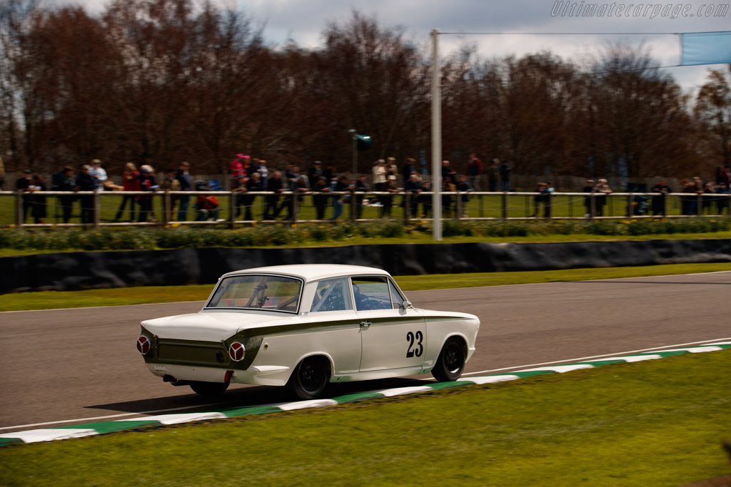 Lotus Cortina Mk1  - Entrant: Andrea Stortoni - Driver: Andrea Stortoni / Emanuele Pirro - 2023 Goodwood Members' Meeting