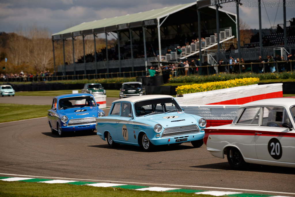 Lotus Cortina Mk1  - Entrant: Mark Sumpter - Driver: Mark Sumpter / Chris Goodwin - 2023 Goodwood Members' Meeting