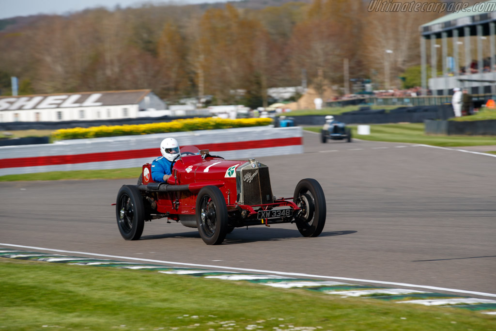 Alfa Romeo RLTF - Chassis: 827411 - Entrant: Ellie Mann - Driver: Christopher Mann - 2024 Goodwood Members' Meeting