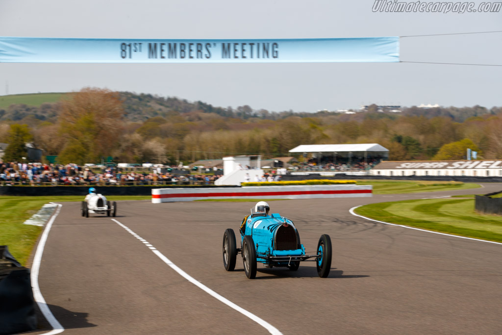 Bugatti Type 35B  - Entrant / Driver Julian Majzub - 2024 Goodwood Members' Meeting