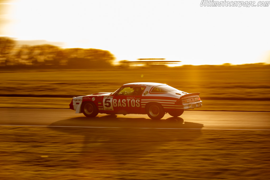 Chevrolet Camaro Z28  - Entrant: David Clark - Driver: Dario Franchitti / James Cottingham - 2024 Goodwood Members' Meeting