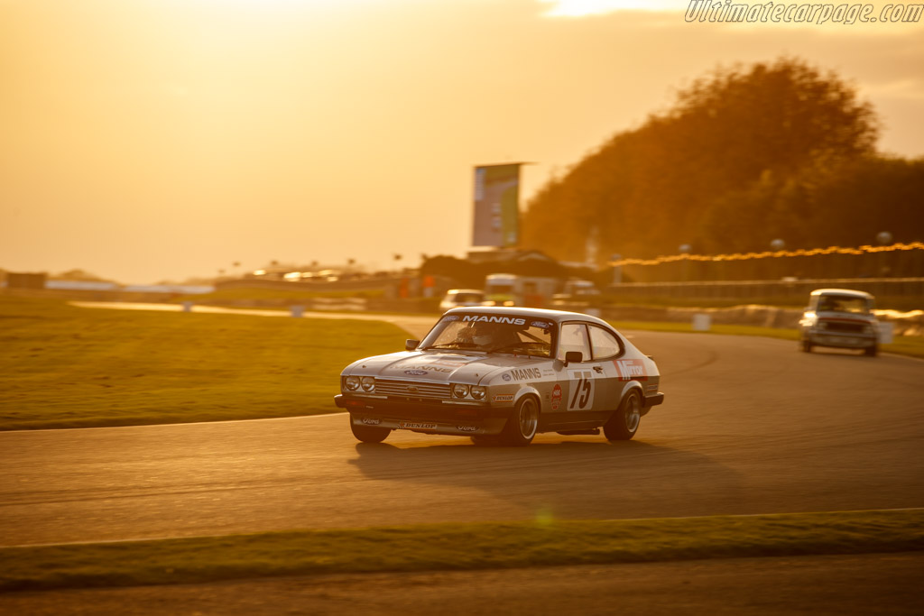 Ford Capri III 3.0S - Chassis: GAECCT38648 - Entrant: Simon Evans - Driver: Andrew Jordan / Simon Evans - 2024 Goodwood Members' Meeting