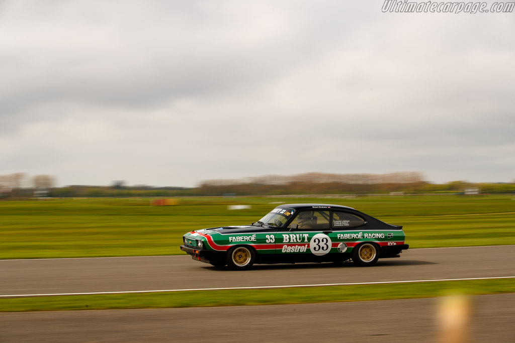 Ford Capri III 3.0S  - Entrant: Ludovic Lindsay - Driver: Emanuele Pirro / Charlie March - 2024 Goodwood Members' Meeting