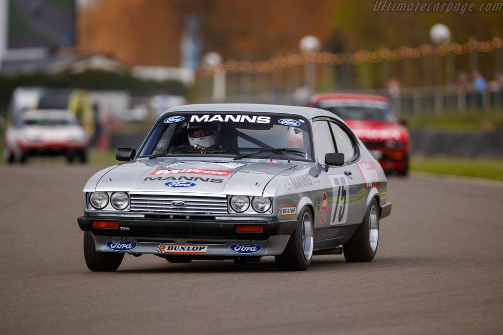 Ford Capri III 3.0S - Chassis: GAECCT38648 - Entrant: Simon Evans - Driver: Andrew Jordan / Simon Evans - 2024 Goodwood Members' Meeting