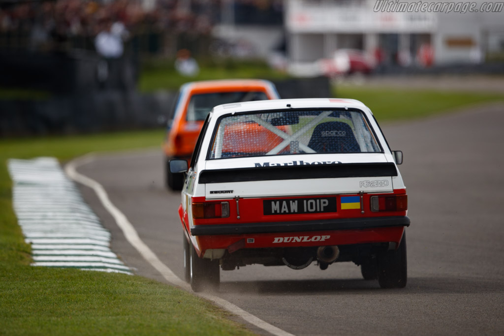 Ford Escort RS2000  - Entrant: Theo Paphitis - Driver: Laki Christoforou / Theo Paphitis - 2024 Goodwood Members' Meeting