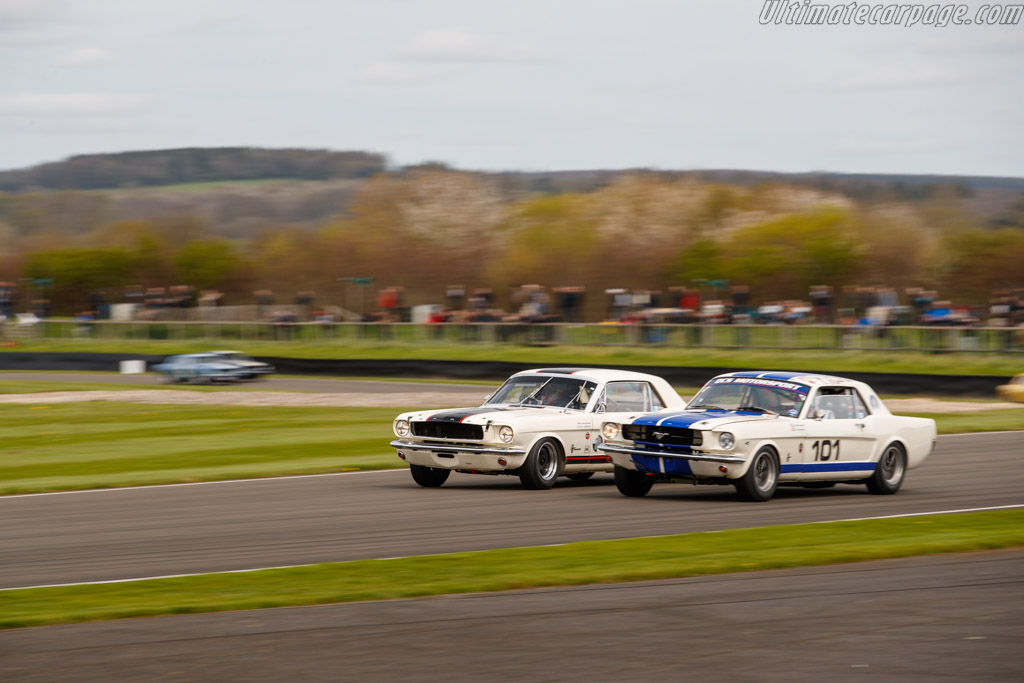 Ford Mustang  - Entrant: Mike Whitaker Jnr. - Driver: Andrew Jordan / Mike Whitaker Jnr. - 2024 Goodwood Members' Meeting