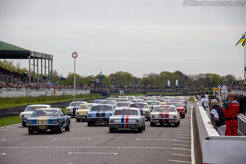 Ford Mustang  - Entrant: John Dunham - Driver: Emanuele Pirro / Mark Owen - 2024 Goodwood Members' Meeting