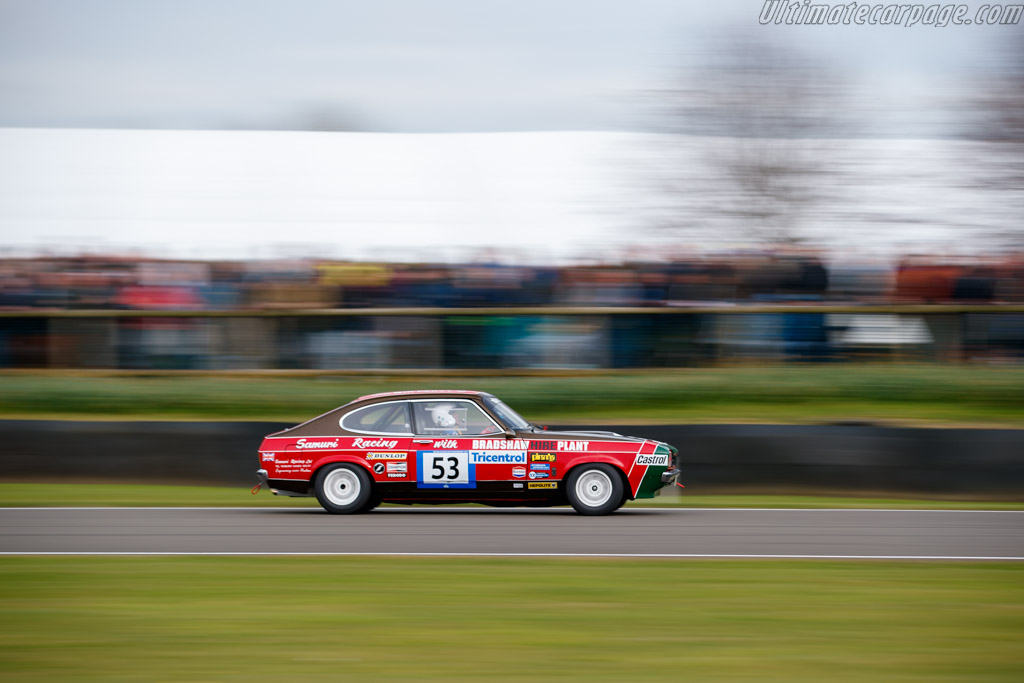 Ford Capri II 3.0S  - Driver: Alice Locke - 2025 Goodwood Members' Meeting