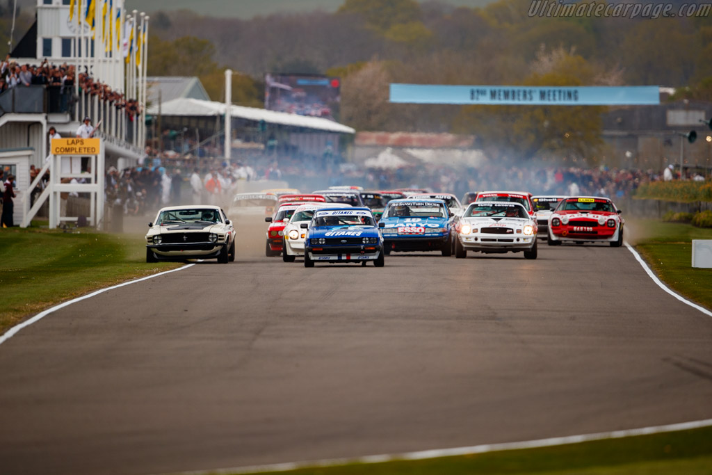 Ford Capri II 3.0S  - Driver: Jake Hill - 2025 Goodwood Members' Meeting