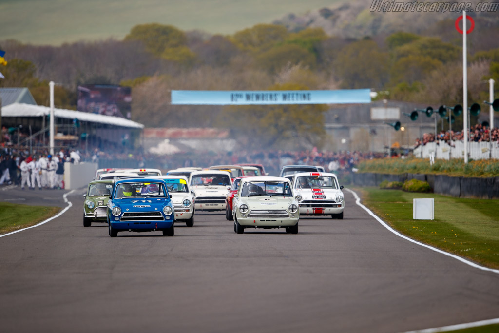Lotus Cortina Mk1  - Driver: Max Chilton - 2025 Goodwood Members' Meeting