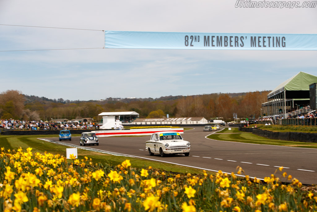 Lotus Cortina Mk1  - Driver: Justin Law - 2025 Goodwood Members' Meeting