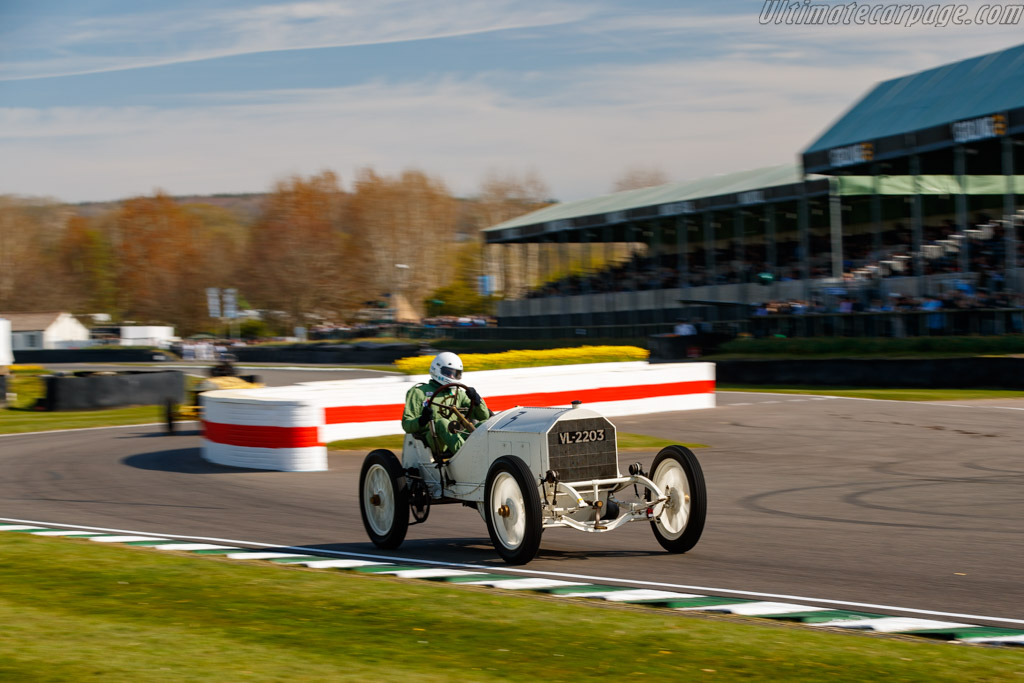 Mercedes 120hp  - Driver: Ben Collings - 2025 Goodwood Members' Meeting