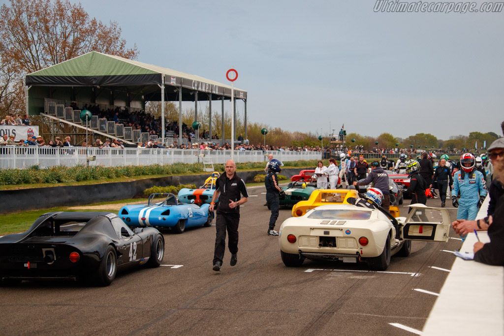 Pit stop on the grid   - 2025 Goodwood Members' Meeting