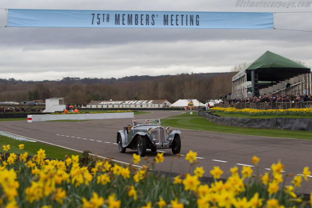 AC 16/80  - Driver: Charles Lord March - 2017 Goodwood Members' Meeting