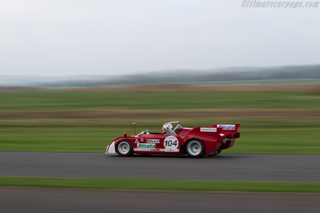 Alfa Romeo 33/TT/3 - Chassis: 11572-010 - Entrant: Alexander Rittweger - Driver: Sam Hancock - 2017 Goodwood Members' Meeting