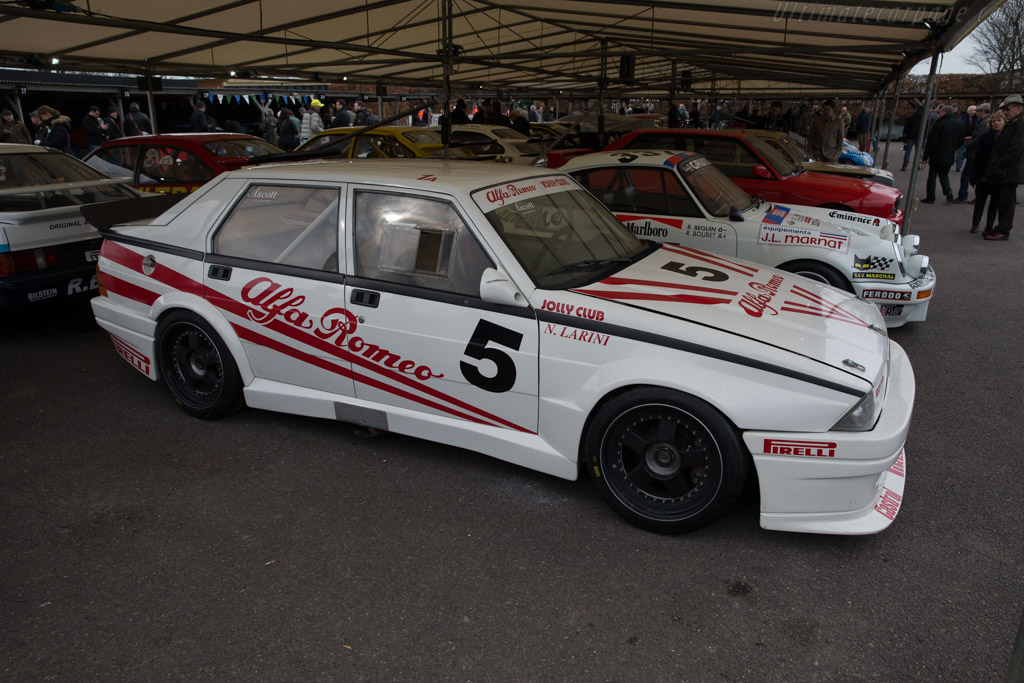 Alfa Romeo 75 Turbo - Chassis: AR-10 - Entrant: Xavier Micheron - 2017 Goodwood Members' Meeting