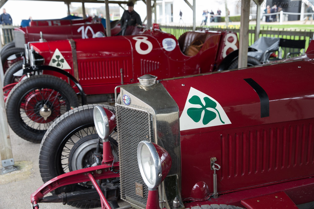 Alfa Romeo RLTF  - Driver: Christopher Mann - 2017 Goodwood Members' Meeting