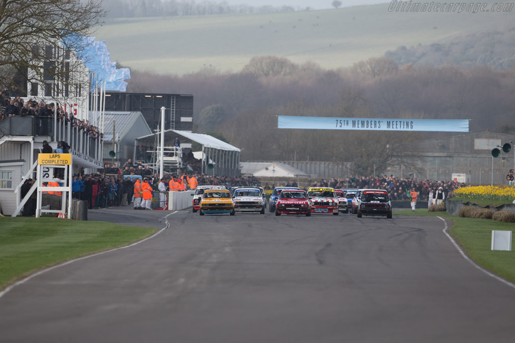 Ford Capri MkIII  - Entrant: Graham Scarborough - Driver: Peter Ratcliff - 2017 Goodwood Members' Meeting