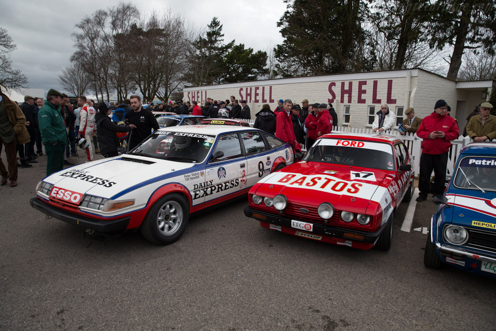 Ford Capri MkIII  - Entrant: Richard Meins - Driver: Rob Huff / Richard Meins - 2017 Goodwood Members' Meeting