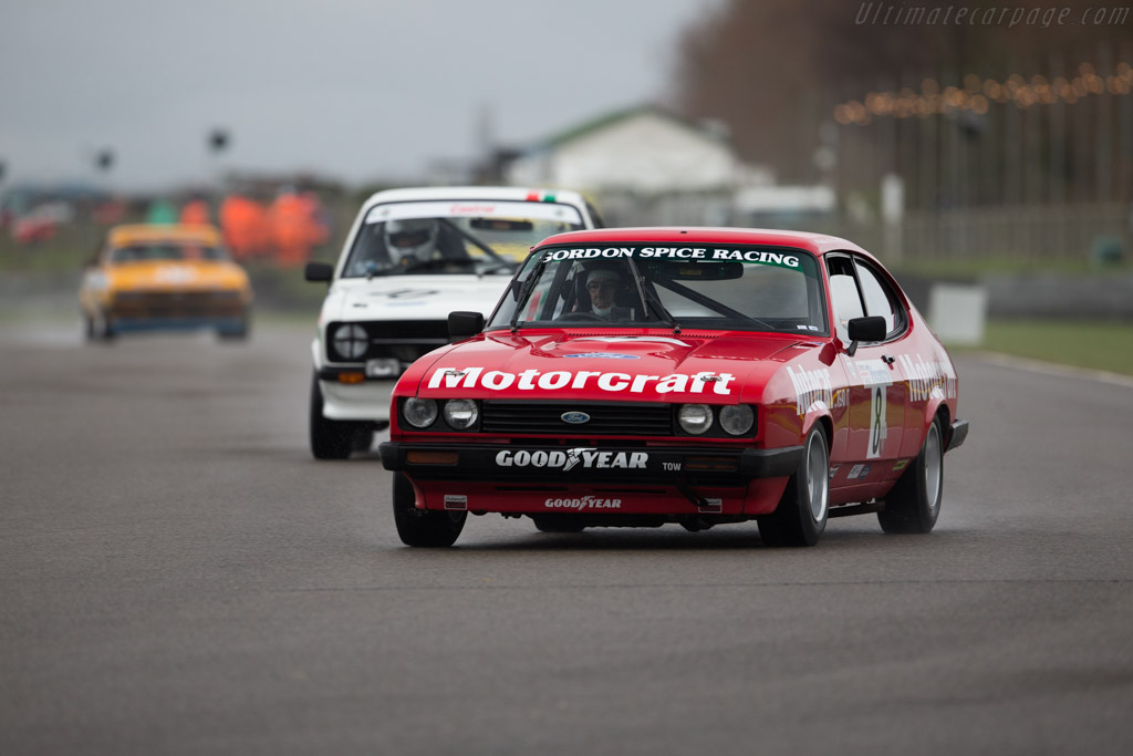 Ford Capri MkIII  - Entrant: Mike Whitaker - Driver: Mike Jordan / Mike Whitaker - 2017 Goodwood Members' Meeting