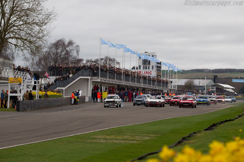 Ford Escort RS2000  - Entrant: Michael Kerry - Driver: Mark Blundell / Michael Kerry - 2017 Goodwood Members' Meeting