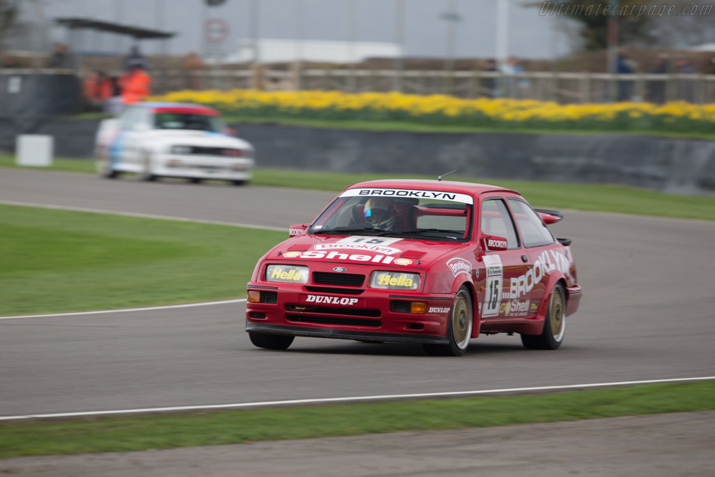 Ford Sierra Cosworth RS500  - Driver: Robb Gravett - 2017 Goodwood Members' Meeting