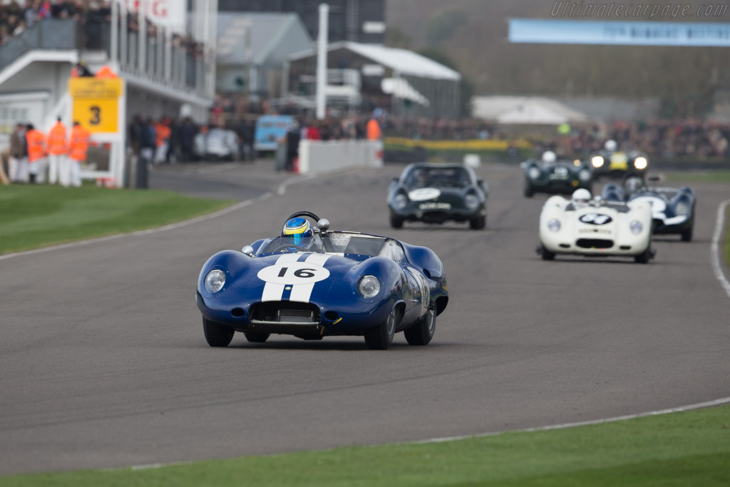 Lister Jaguar Costin - Chassis: BHL 135 - Entrant: John Kent - Driver: Richard Kent - 2017 Goodwood Members' Meeting