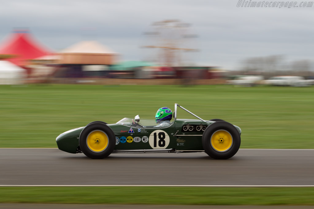 Lotus 18 Climax - Chassis: 372 - Entrant: John Chisholm - Driver: Sam Wilson - 2017 Goodwood Members' Meeting