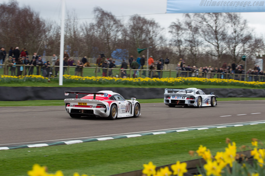Porsche 911 GT1 - Chassis: 993-GT1-104 - Driver: Joe Twyman - 2017 Goodwood Members' Meeting