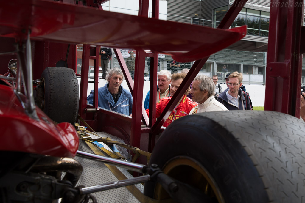 Uwe Meisner with Jacky Ickx   - 2015 Modena Trackdays