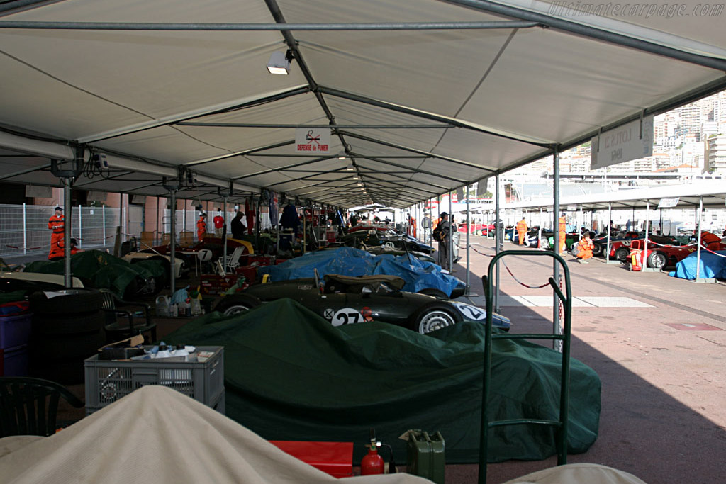 The paddock   - 2006 Monaco Historic Grand Prix