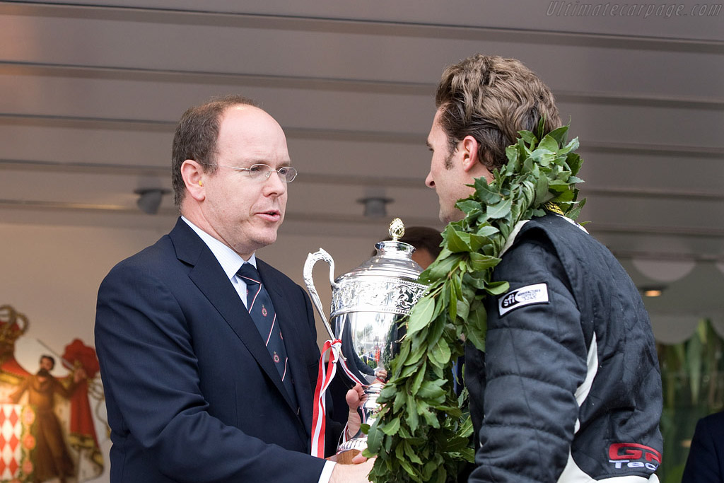 Prince Albert and Paul Edwards   - 2008 Monaco Historic Grand Prix