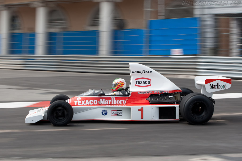 McLaren M23 - Chassis: M23-8  - 2010 Monaco Historic Grand Prix