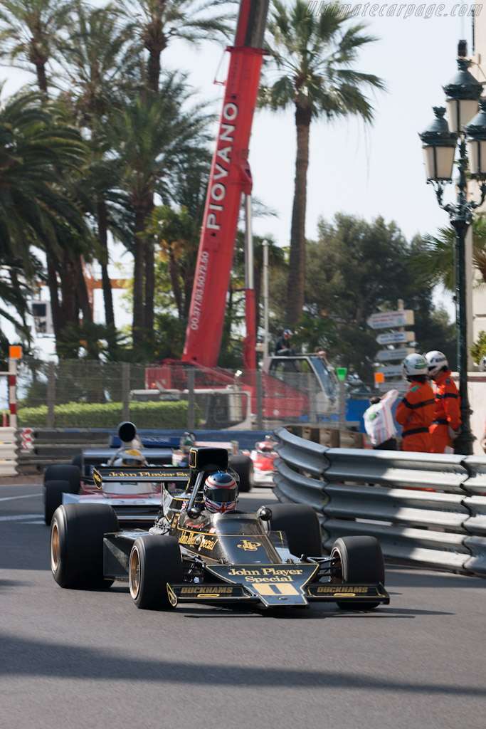 Lotus 76 Cosworth - Chassis: JPS9  - 2012 Monaco Historic Grand Prix