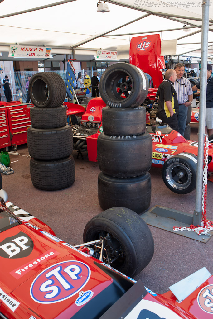 Monaco Paddock   - 2012 Monaco Historic Grand Prix