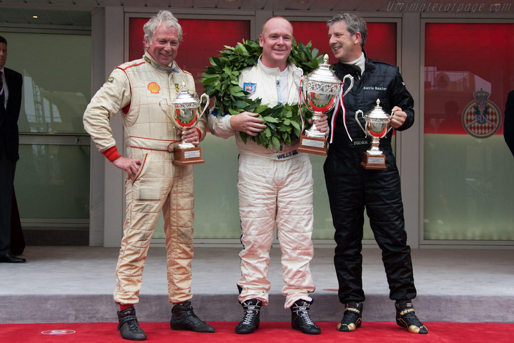 The podium   - 2012 Monaco Historic Grand Prix