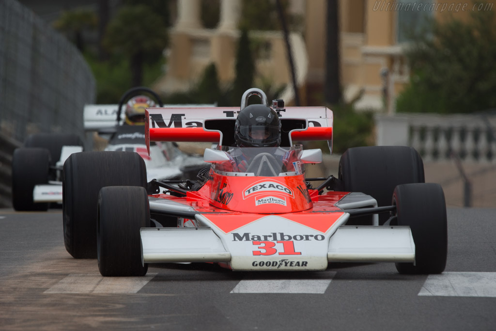 McLaren M23 Cosworth - Chassis: M23-12 - Driver: Richard Griot - 2014 Monaco Historic Grand Prix