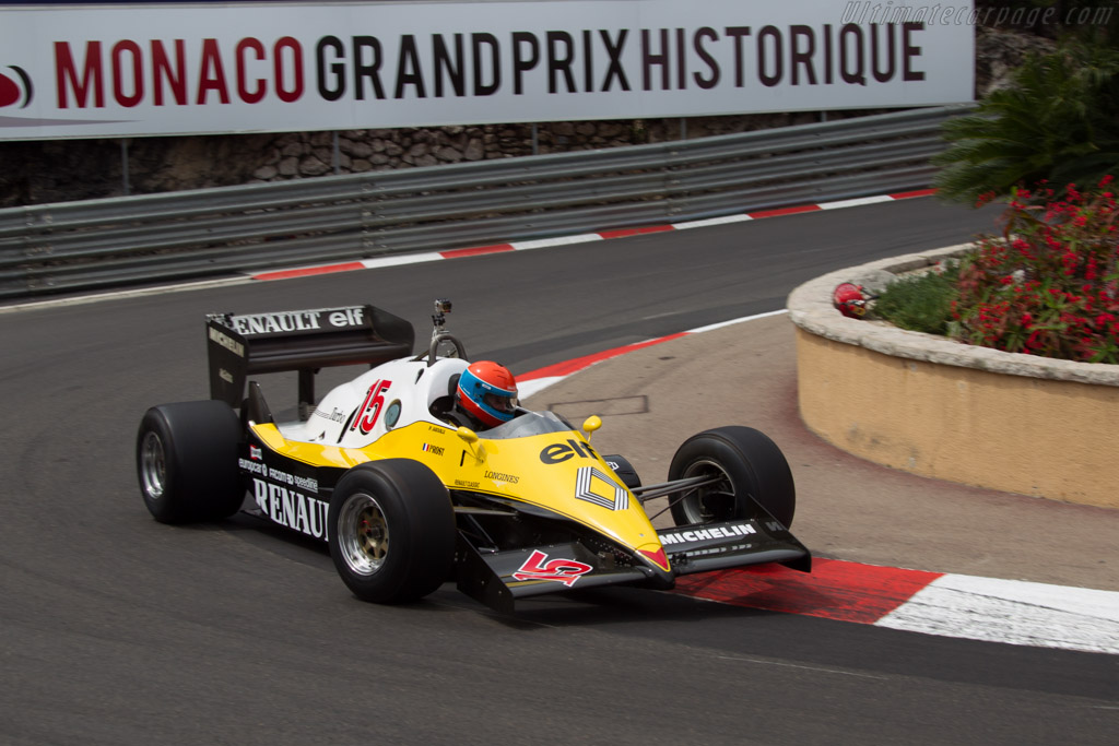 Renault RE40 - Chassis: RE40-04 - Driver: Jean-Pierre Jabouille - 2014 Monaco Historic Grand Prix