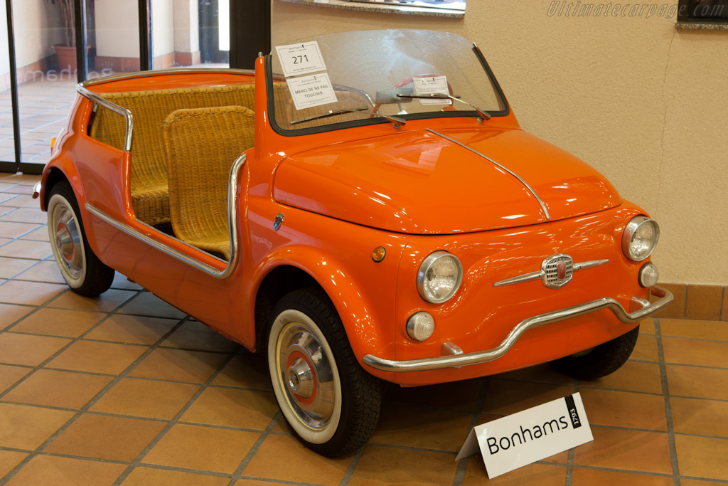 Fiat 500D Jolly Beach Car   - 2012 Monaco Historic Grand Prix
