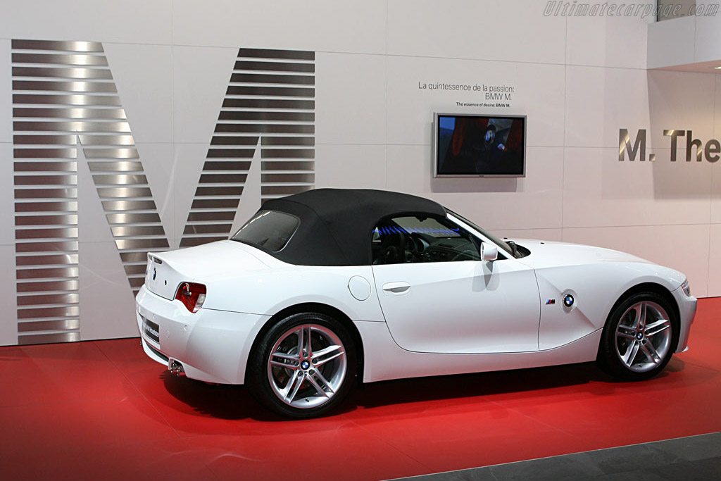BMW Z4 M Roadster   - 2006 Mondial de l'Automobile Paris