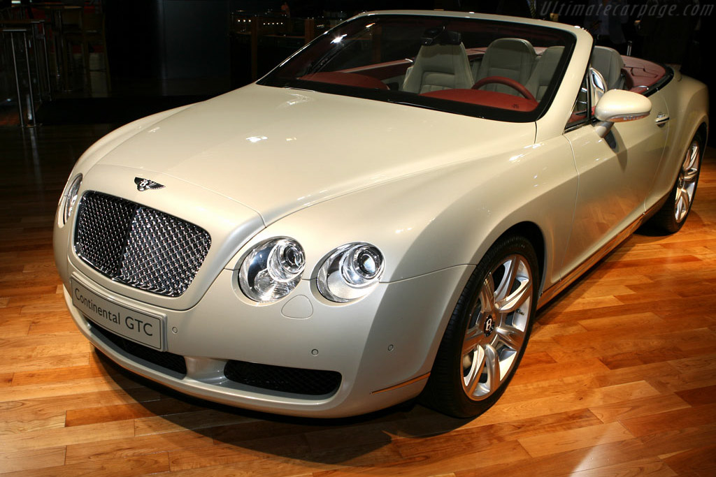 Bentley Continental GTC   - 2006 Mondial de l'Automobile Paris